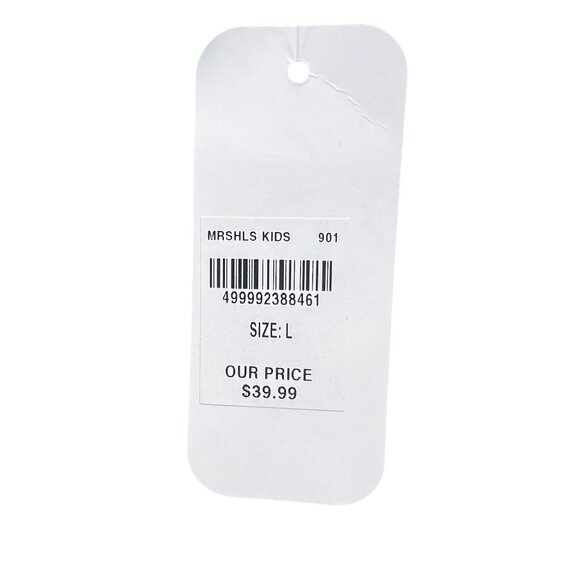 Love Alexa Girls Short Sleeve Top Size L Floral Embroidered Ruffled Hem Lace Up - Picture 11 of 11